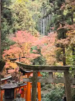 伏見稲荷大社　御膳谷奉拝所(京都府)