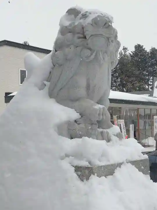 発寒神社の狛犬
