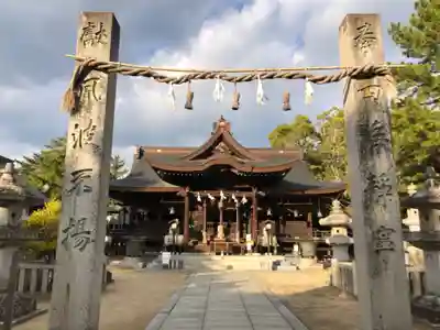 白鳥神社の本殿・本堂