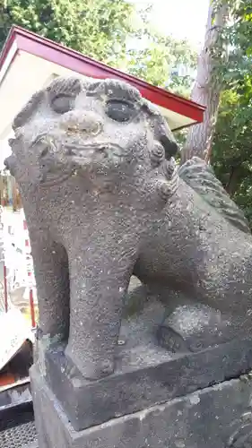 江部乙神社の狛犬