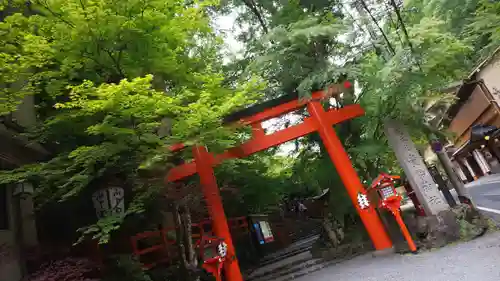 貴船神社の鳥居