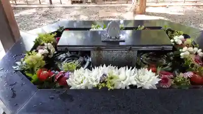 新琴似神社の手水舎