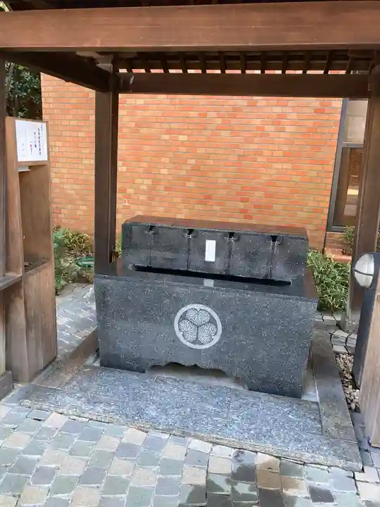 前橋東照宮の手水舎