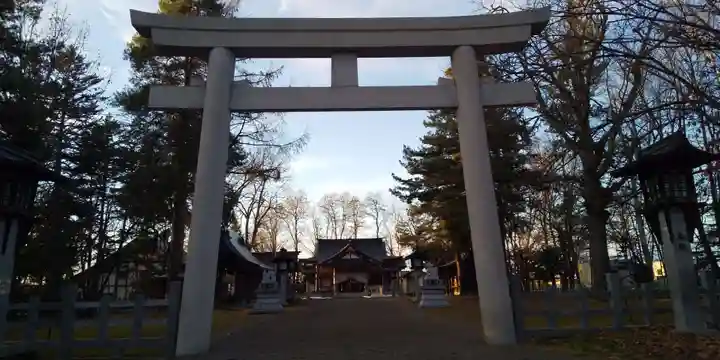 鷹栖神社の鳥居