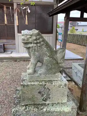嶋姫神社の狛犬