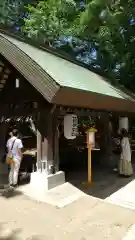 帯廣神社の手水