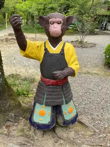 桃太郎神社の狛犬