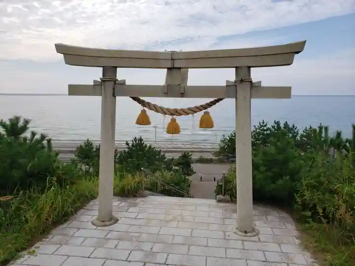 恵比寿大明神の鳥居