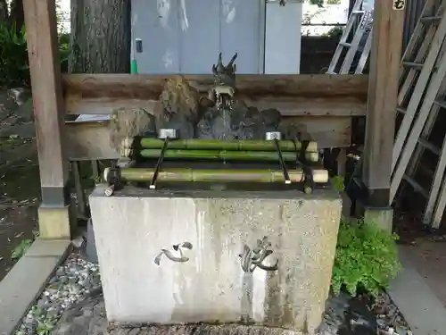須賀神社の手水舎