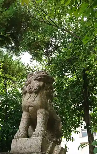 小旙八幡宮の狛犬