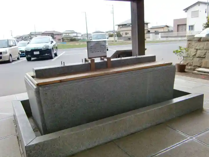 酒列磯前神社の手水舎