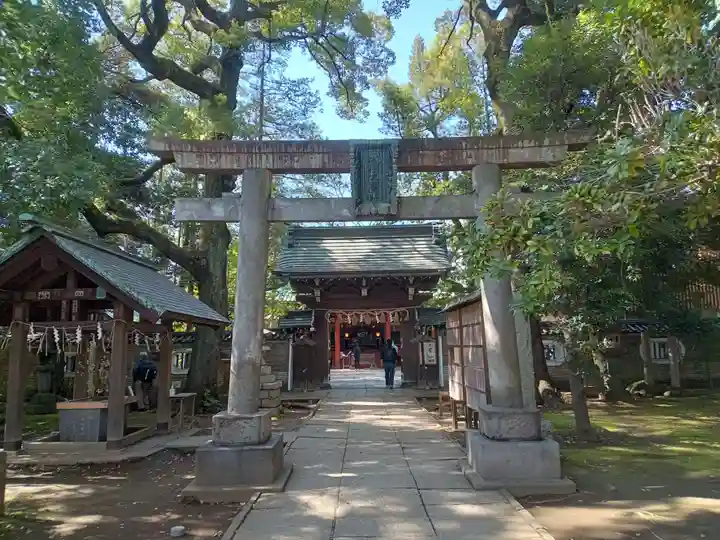 赤坂氷川神社の鳥居