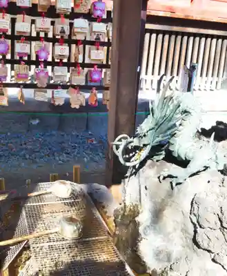 清水観音堂の手水舎