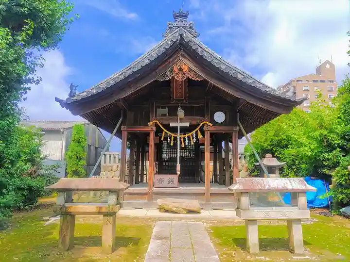 白山社(長束)の本殿・本堂