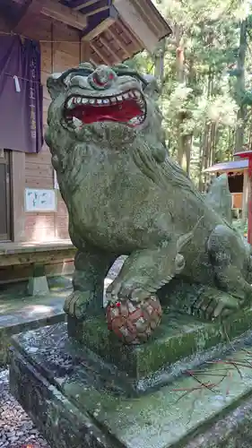 二荒山神社の狛犬