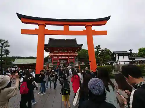 伏見稲荷大社の鳥居