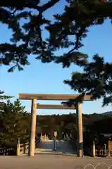 伊勢神宮内宮（皇大神宮）の鳥居