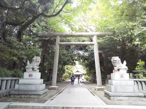 前鳥神社の鳥居