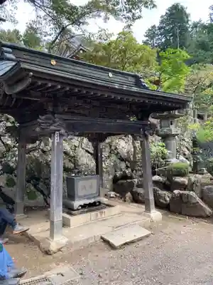 天龍寺の手水舎