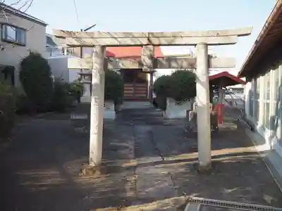 稗田稲荷神社の鳥居