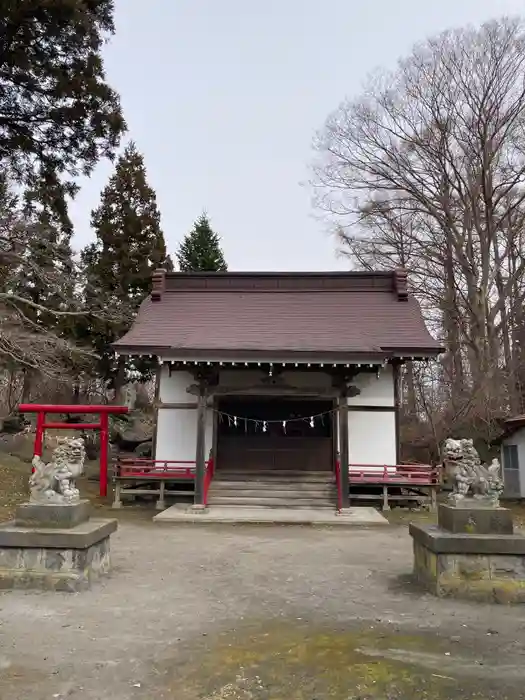 大臼山神社の本殿