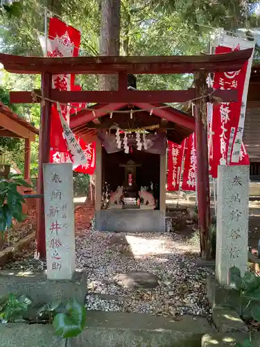 馬場氷川神社の鳥居