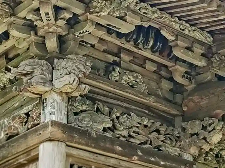 富澤観音堂の芸術