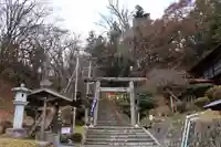 三春大神宮の鳥居