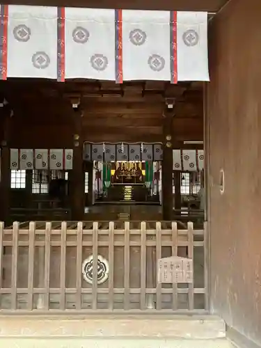 松陰神社の本殿