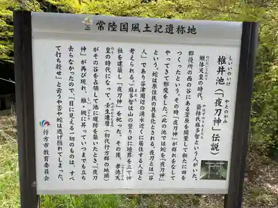 夜刀神社(愛宕神社境内社)の歴史