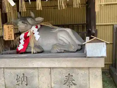 綱敷天神社の狛犬