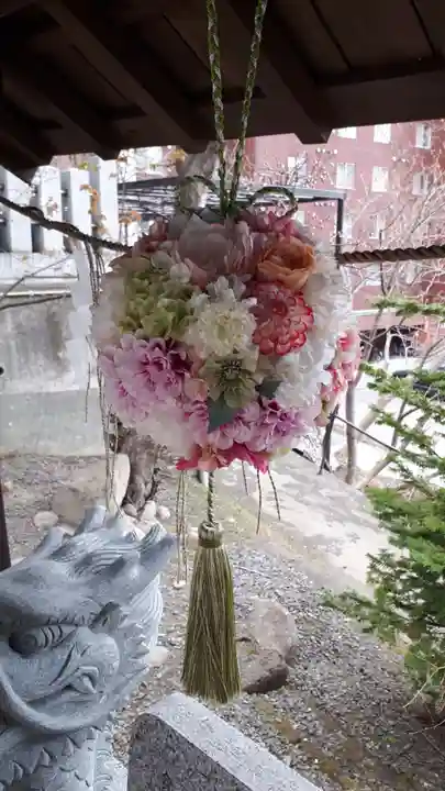 手稲神社の手水舎