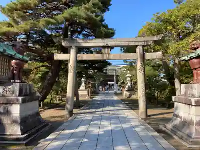 白山神社の鳥居