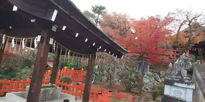 建勲神社の手水舎