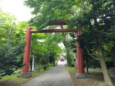 永山神社の鳥居