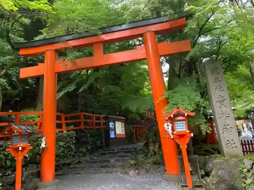 貴船神社の鳥居