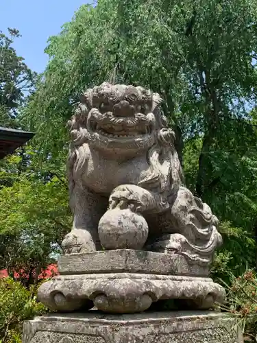 田村神社の狛犬