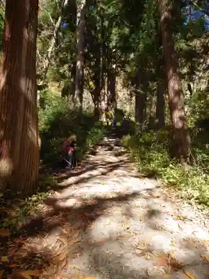 戸隠神社奥社の周辺