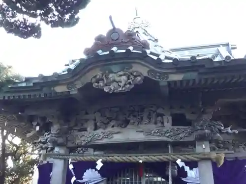 大瀬神社の本殿・本堂
