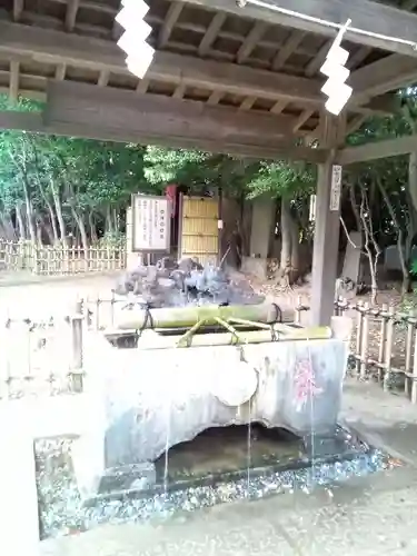 畑子安神社の手水舎