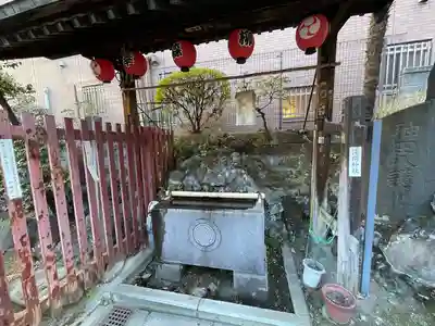 柳森神社の手水舎