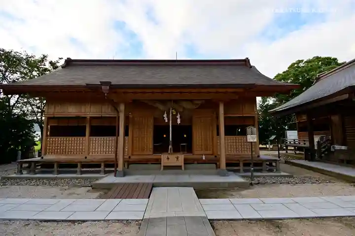 立虫神社の本殿・本堂