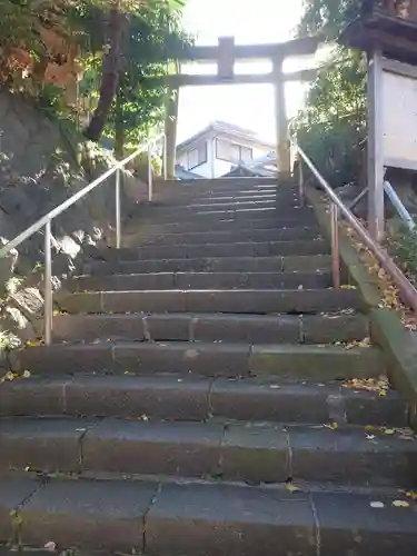 駒林神社の鳥居