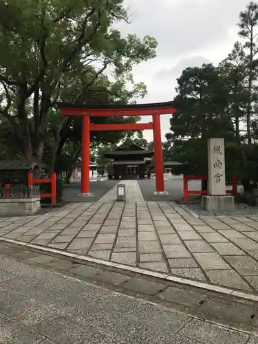 城南宮の鳥居