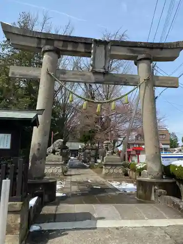 神炊館神社 ⁂奥州須賀川総鎮守⁂の鳥居