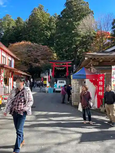 鷲子山上神社の鳥居