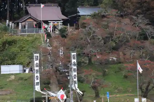 長屋神社の景色