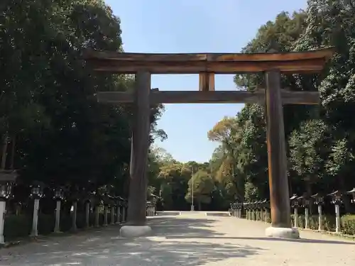 橿原神宮の鳥居