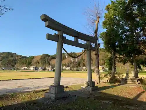 帝跡神社の鳥居