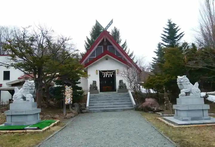 上手稲神社の本殿・本堂